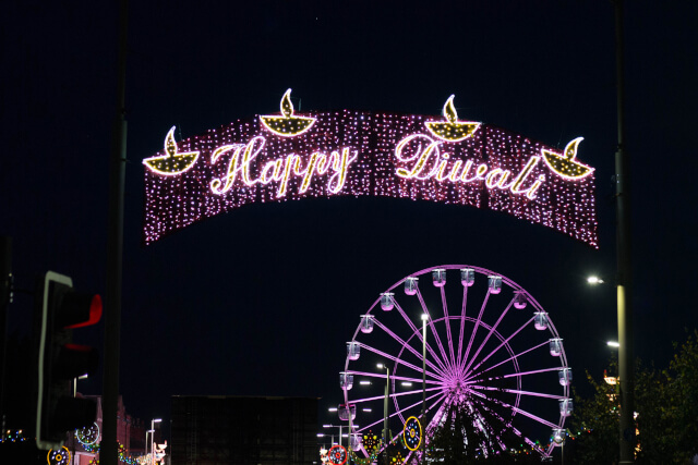 Diwali in Leicester 