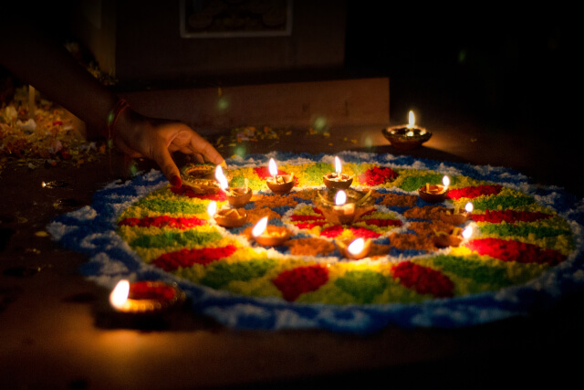 Rangoli for Diwali 