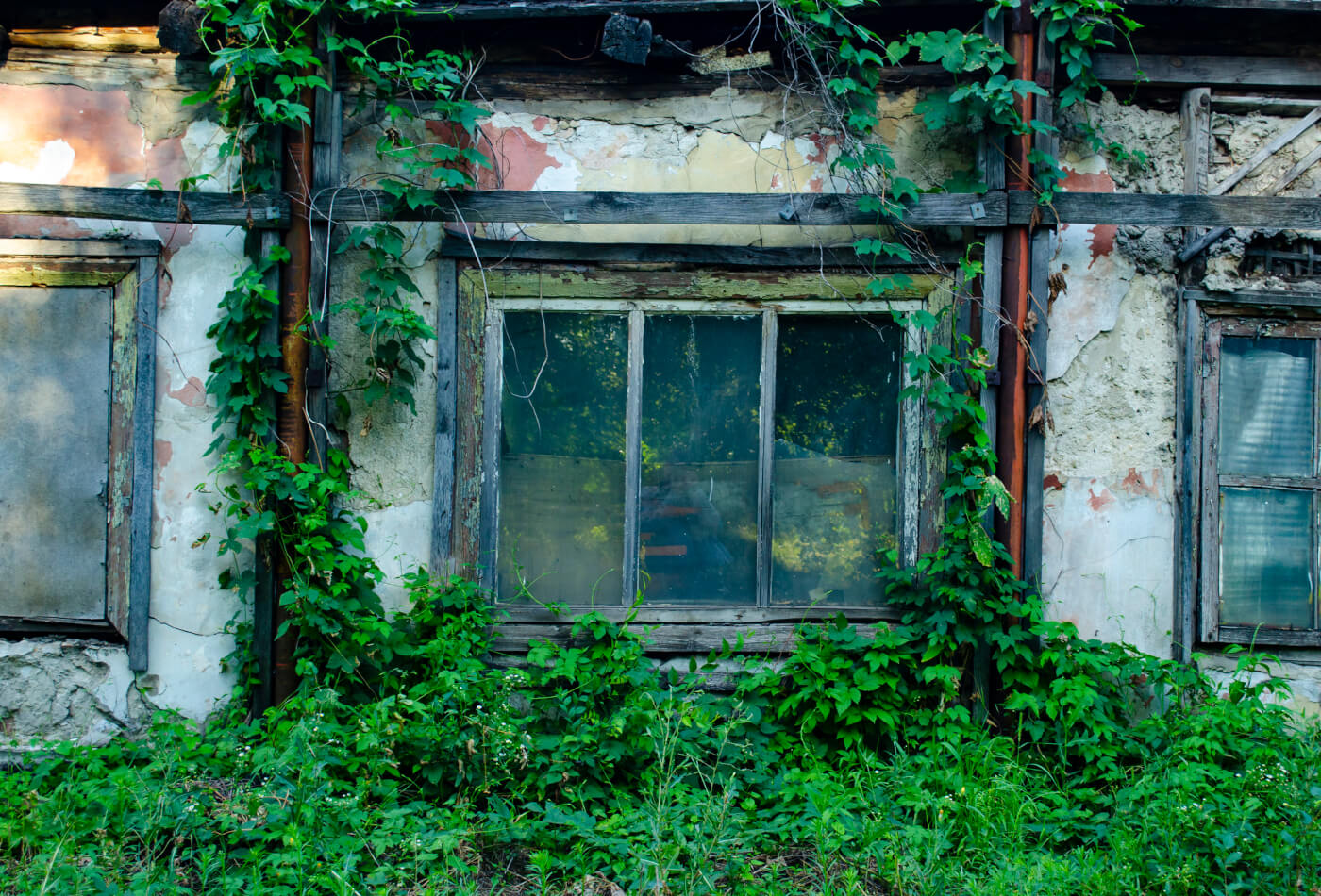 abandoned building