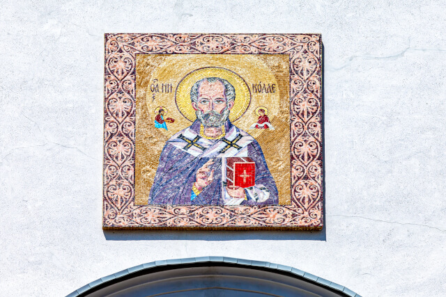 St Nicholas mural