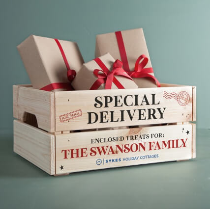 a personalised christmas eve box