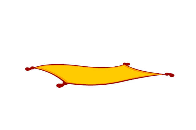 Flying Carpet illustration