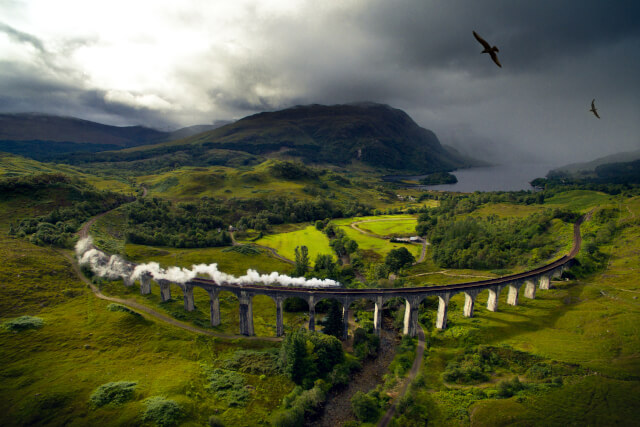 Glenfinnan Viaduct Harry Potter