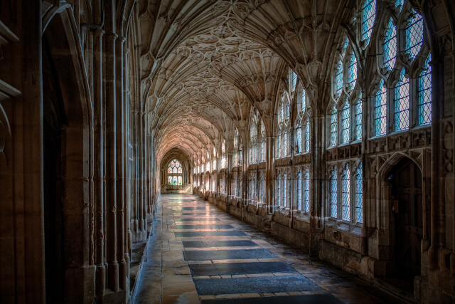 Gloucester Cathedral Harry Potter filming location 
