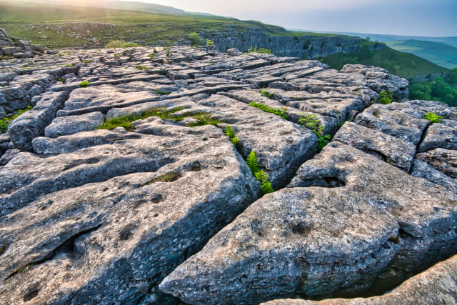 Malham Cove as featured in Harry Potter