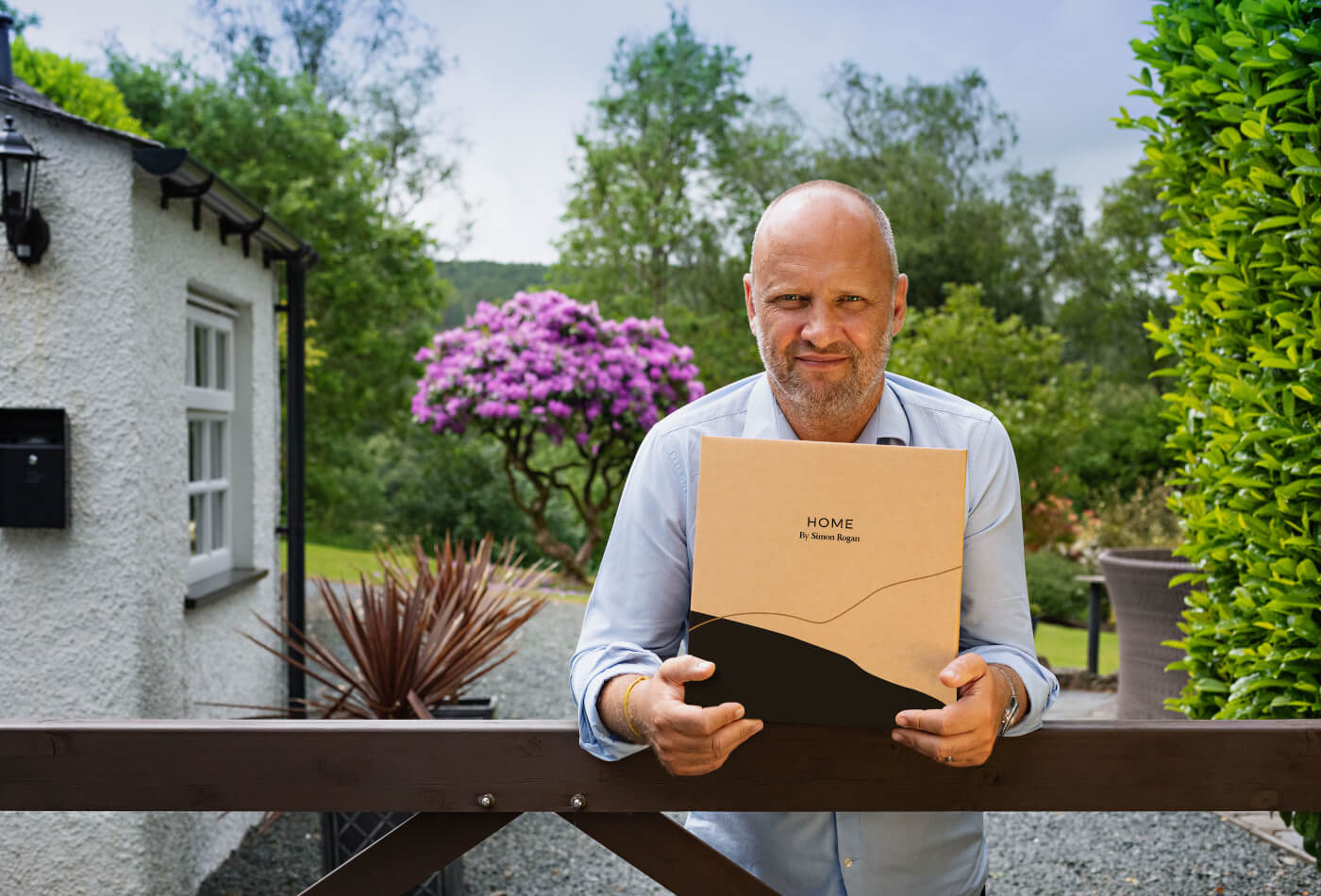 Simon Rogan with Home with Sykes Box