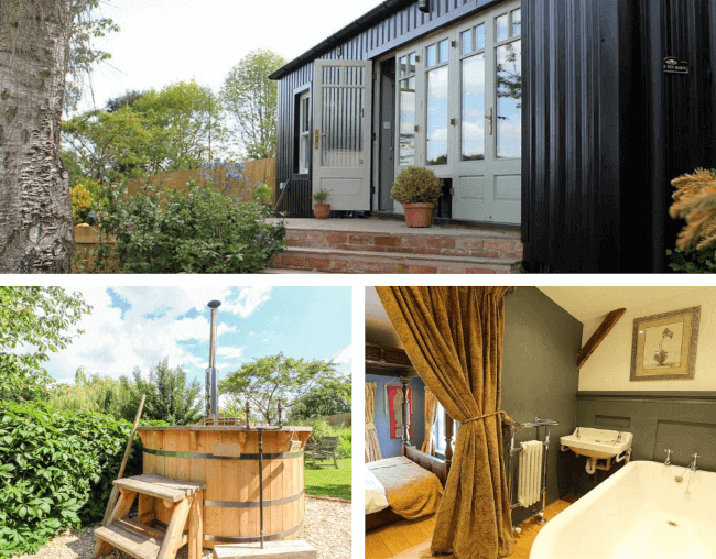 The Tin Barn, romantic weekend breaks with a hot tub