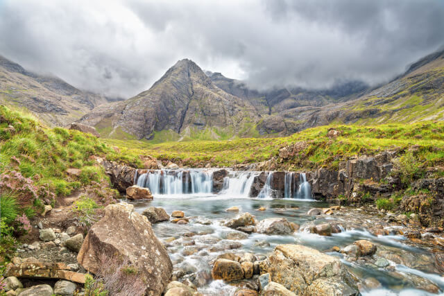 fairy pools, isle of skye, scotland