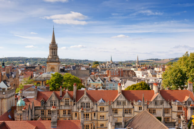 Cityscape of Oxford