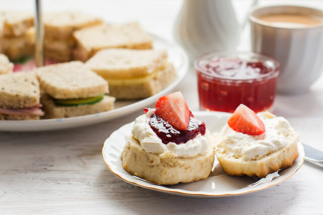 Scones and Afternoon Tea at Chewton Glen