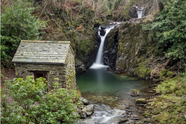 Rydall Falls Lake District waterfall