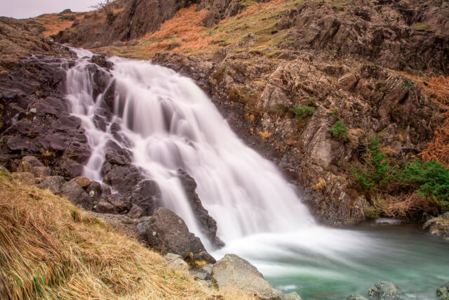 Sour Milk Ghyll waterfall in the Lake District