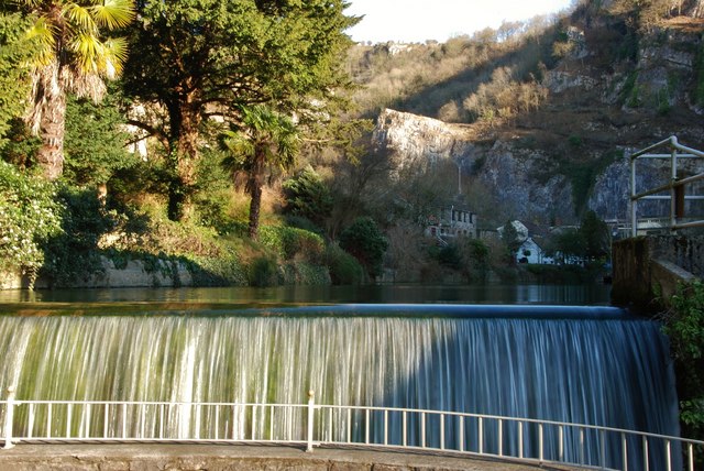 Cheddar Gorge Waterfall