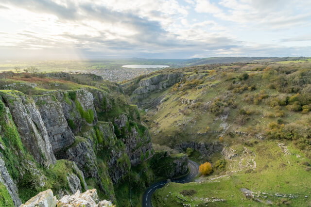 Views from Cheddar Gorge Clifftop