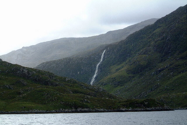 Eas a Chual Aluinn from Loch Beag