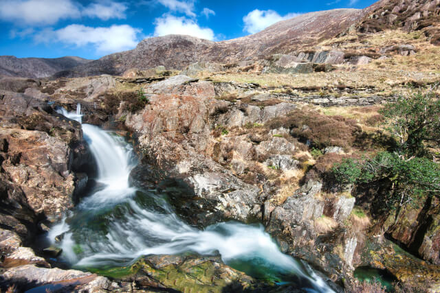 Watkin Path waterfalls