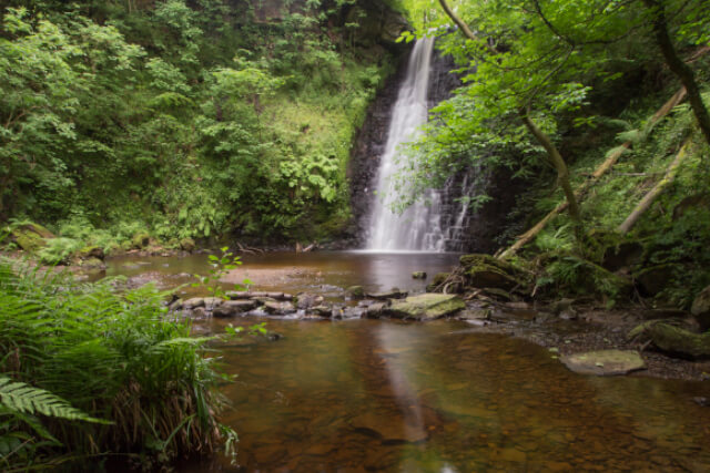 Falling Foss Waterfall