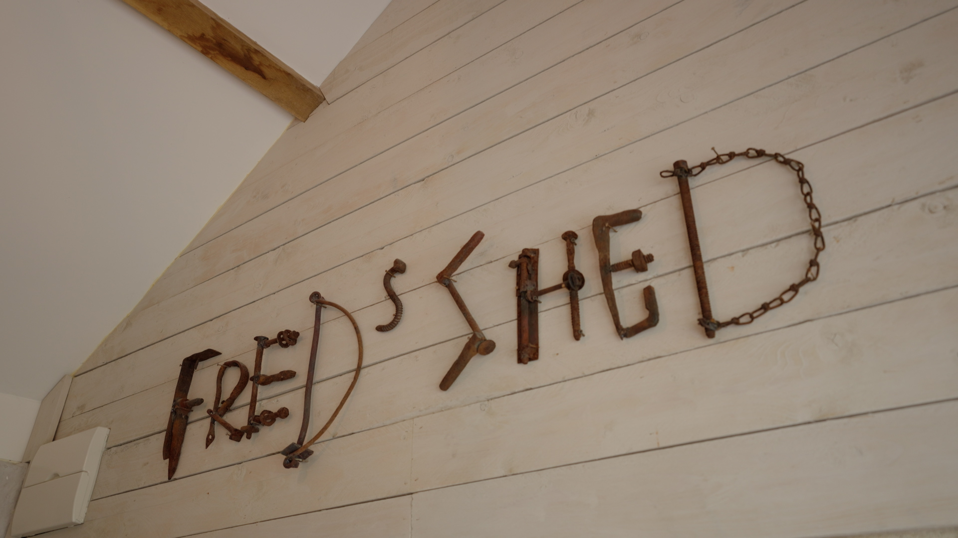 Fred Shed Interior Sign