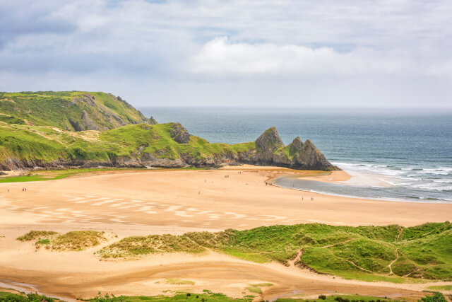 Three Cliffs Bay