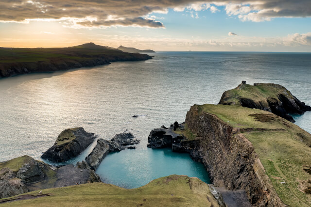 lagoon in Pembrokeshire,