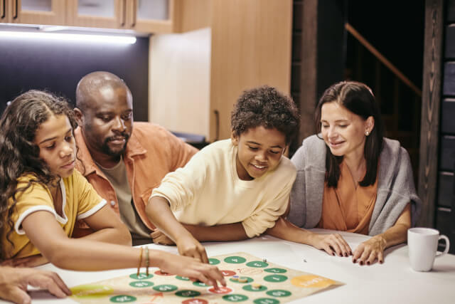 Family games night