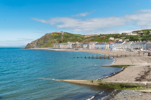 Aberystwyth beach