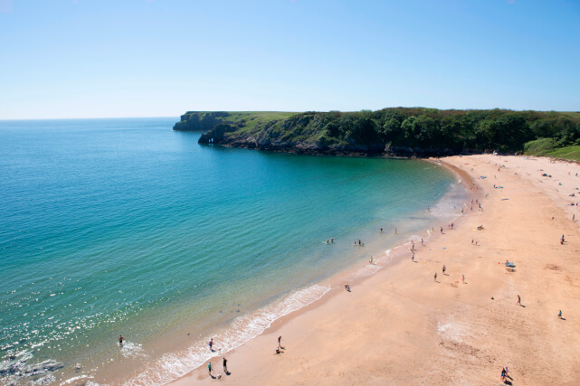 Barafundle Bay Beach