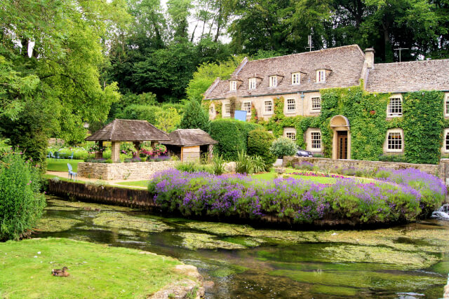 Garden in the English Cotswolds