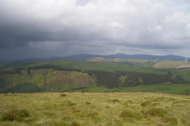 View from Summit of Pen Y garn