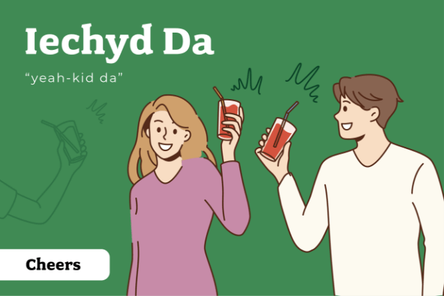 How to say 'cheers' in Welsh