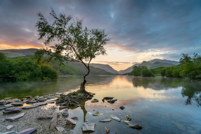 Llyn Padarn at Sunrise