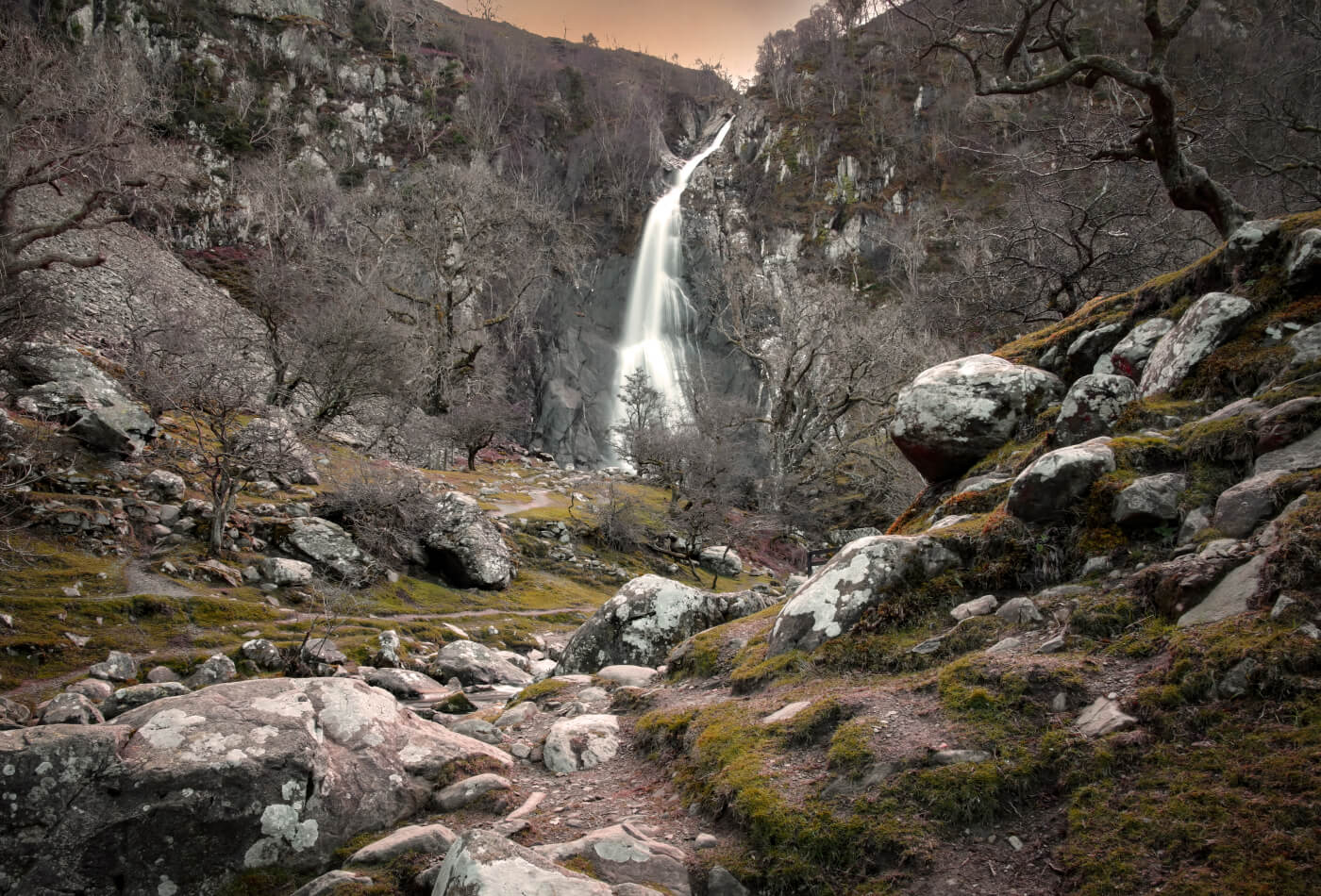 aber falls, a uk waterfall