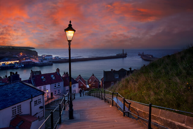 an english seaside town