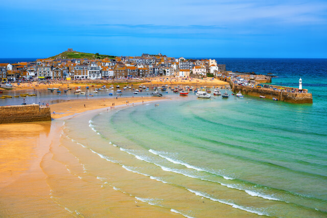 st ives, a seaside town