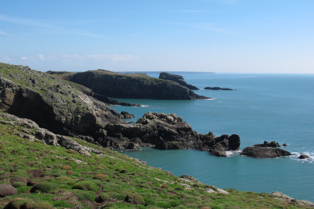 Skomer Island, off Pembrokeshire coast