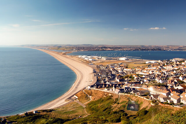 chesil beach, isle of portland