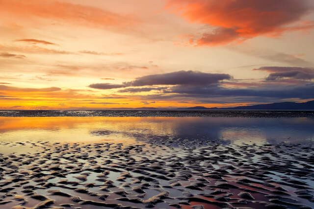 allonby beach, cumbria