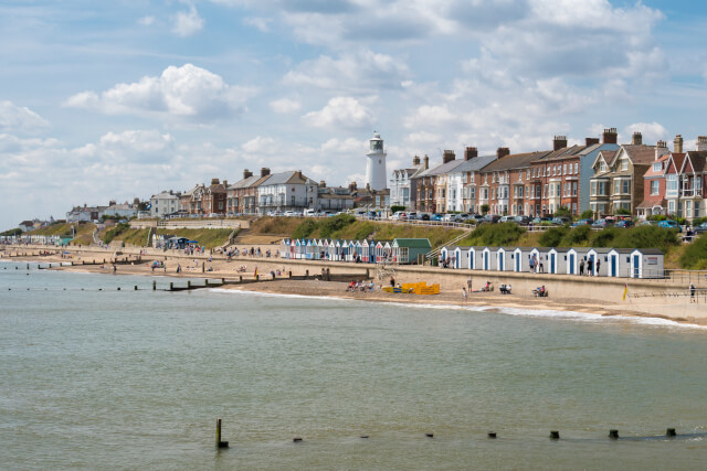 denes beach and southwold, suffolk