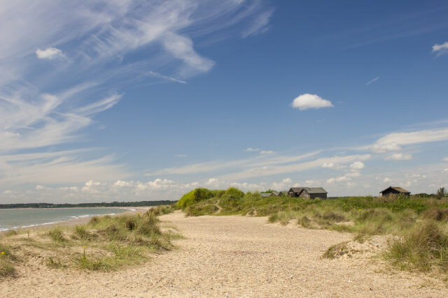 walberswick beach, suffolk