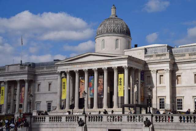 Exterior view of the National Portrait Gallery