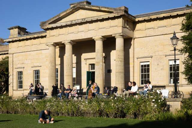 Exterior view of the Yorkshire Museum in York's Museum Gardens