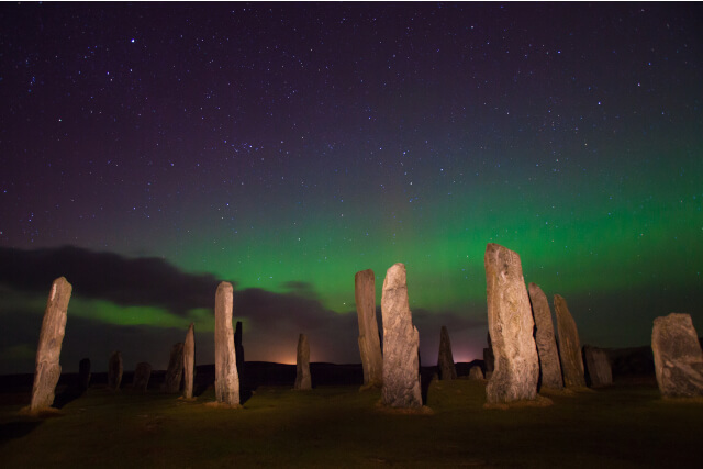 Northern Lights in Outer Hebridies