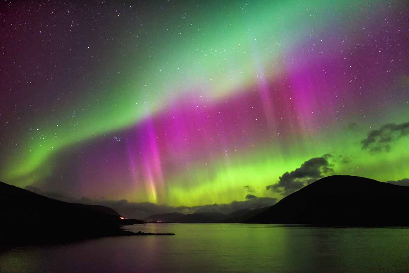 northern lights scotland