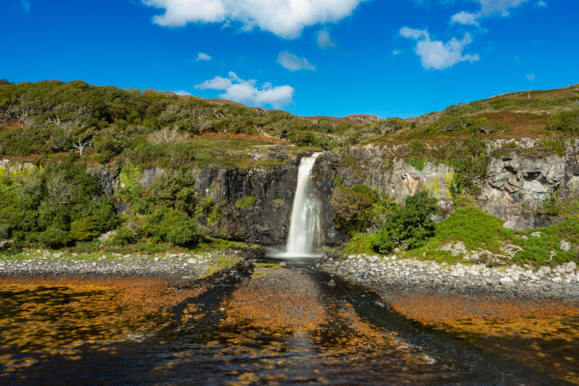 Eas Fors Waterfall on the Isle of Mull