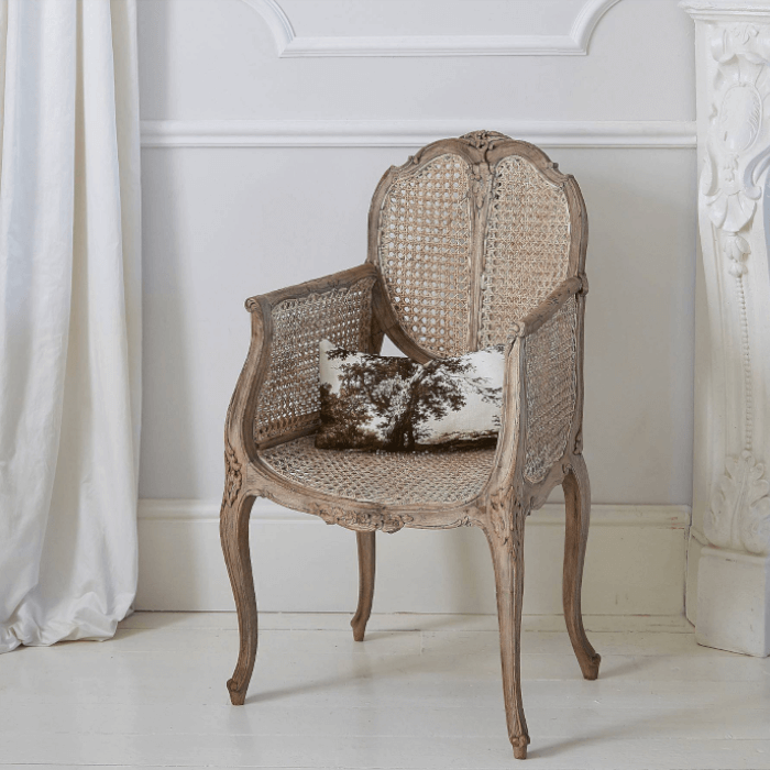 Chateauneuf Rustic Rattan Chair