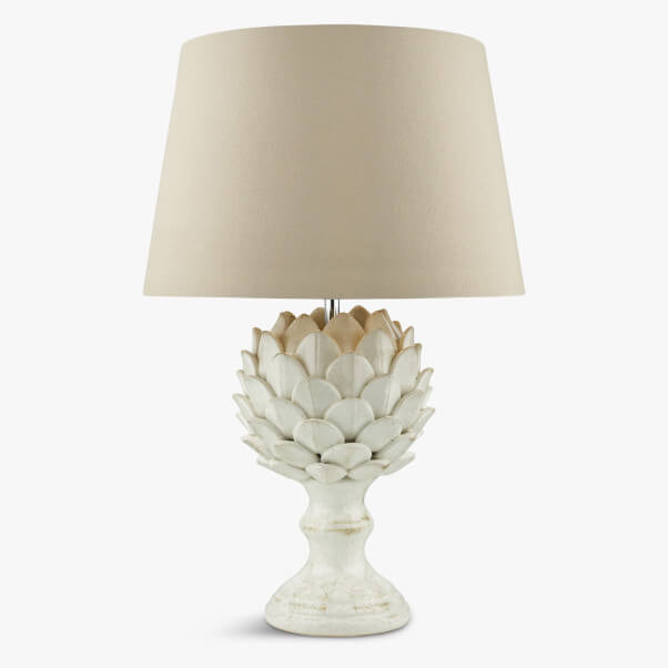 Dar Lighting Orris Table Lamp Base Cream