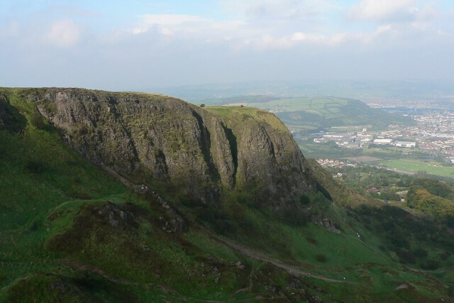 View of Cave Hill, Belfast