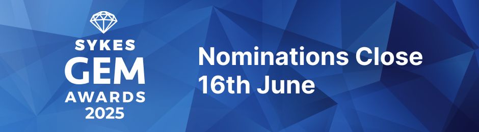 Sykes Gems Nominations close 16th June 2025