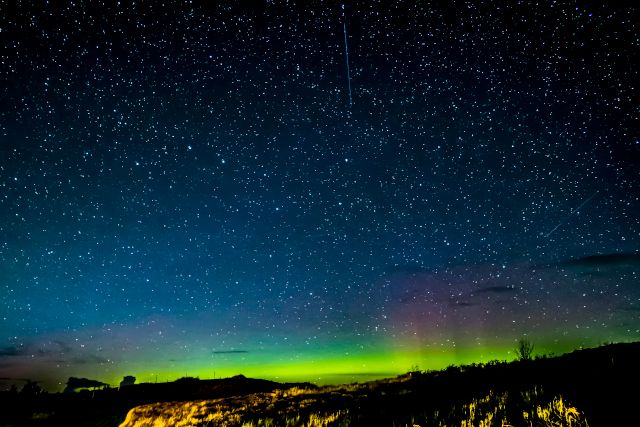 Northern Lights from the Isle of Skye