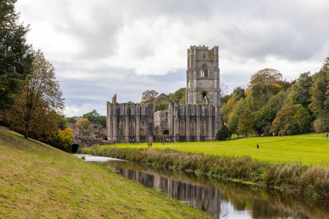 Fountains Abbey in Yorkshire